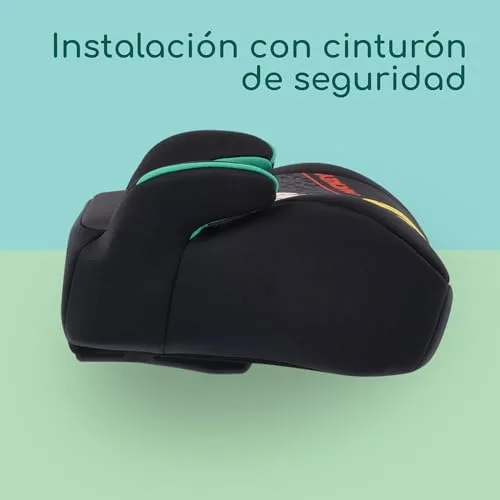 Bebeconfort ▫️ Disney Manga i-Safe, Assento Elevatório para Automóvel, Cadeira de Automóvel Mickey Mouse, 6-12 anos, 128–150 cm, 22-36 kg, Leve, Fácil de instalar com cinto de segurança, Acolchoada, Tecidos suaves, Mickey autêntico 3