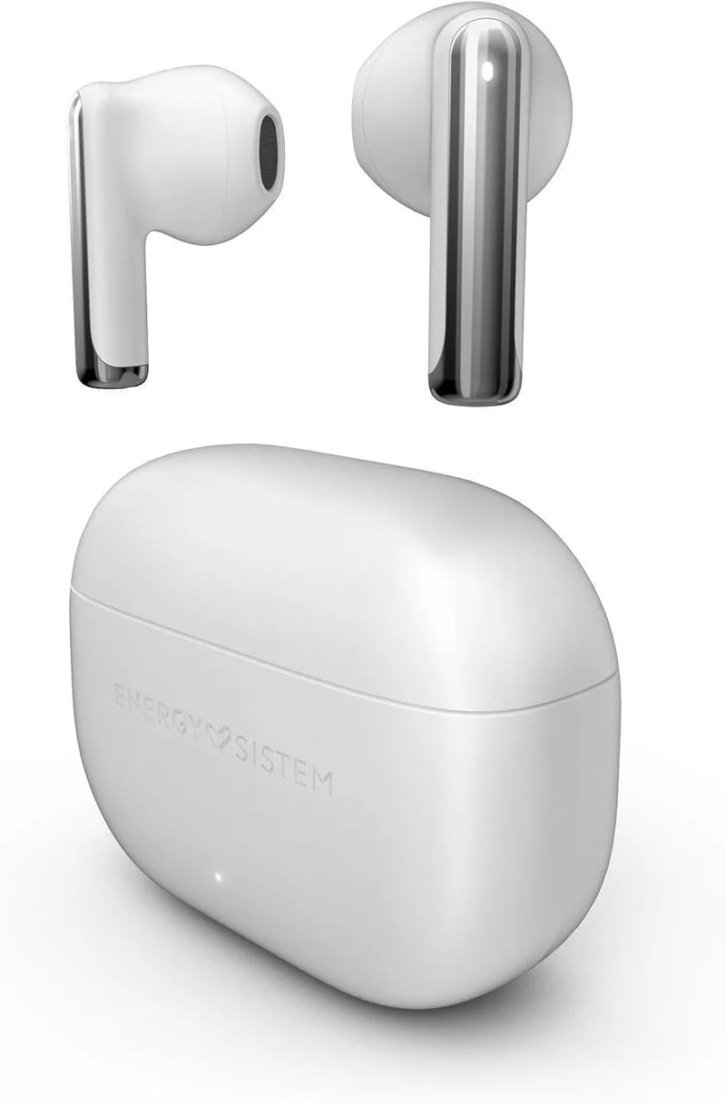 Energy Sistem ▫️ StyleBuds - Auscultadores Bluetooth com ESmart Connect, Quick Charge, 25 horas de bateria, resistência à água IPX4 e fabricados em plástico reciclado.