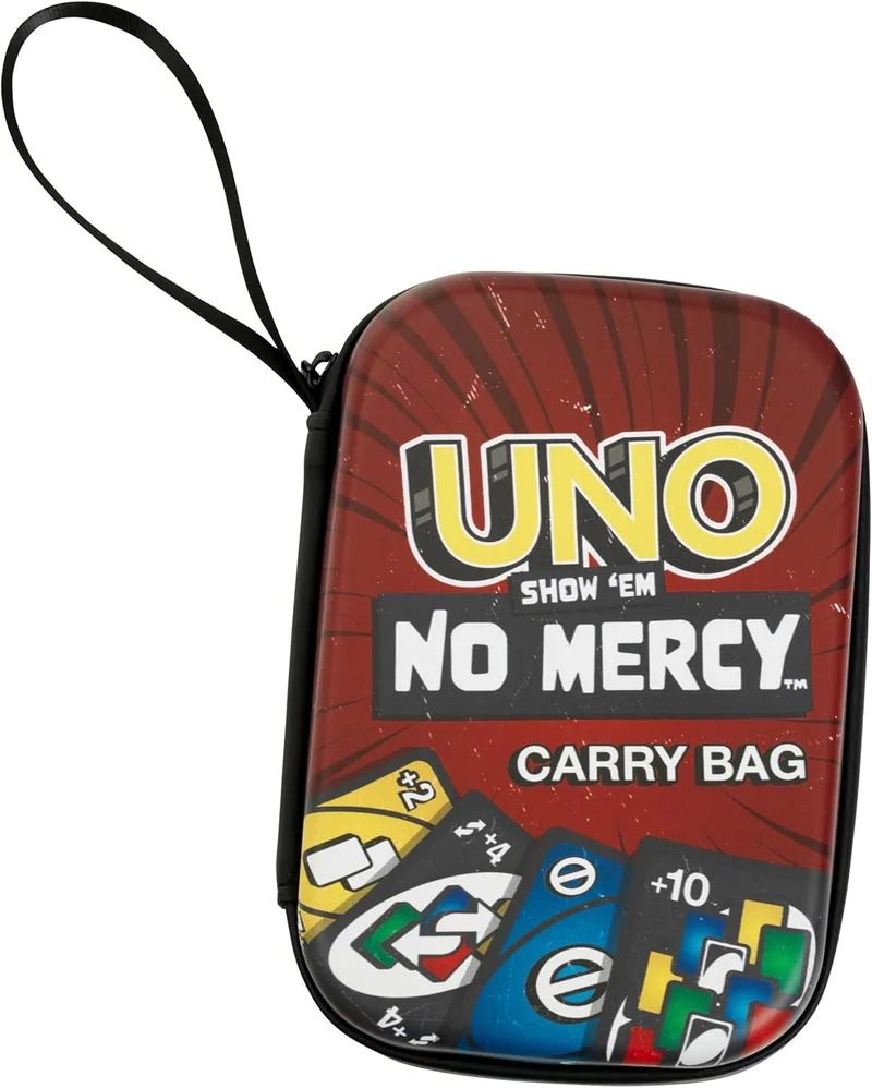 Theo Klein ▫️ 5974 UNO Show Them no Mercy Card Bag, prático saco de transporte de cartões, cartões não incluídos, brinquedos para crianças a partir dos 3 anos