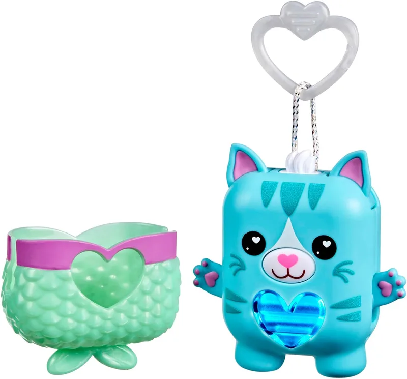 NANO-MALS ▫️ Hasbro Pawtricia, a gatinha azul, animal de estimação eletrónico do tipo «fidget»