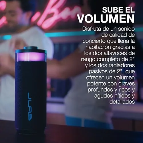 JLab ▫️ Altifalante Bluetooth portátil Go Party - 16H+, Mora 3