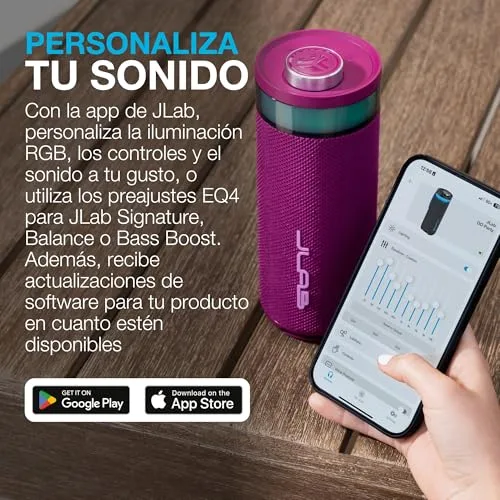 JLab ▫️ Altifalante Bluetooth portátil Go Party - 16H+, Mora 4