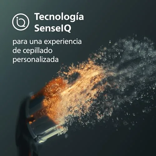 PHILIPS ▫️ Escova de dentes elétrica Sonicare DiamondClean 9900 Prestige, com SenseIQ e aplicação, 5 modos, 3 intensidades, estojo de viagem com carregador, preto, modelo HX9992/43, Preto, 4 cabeças de escova 4