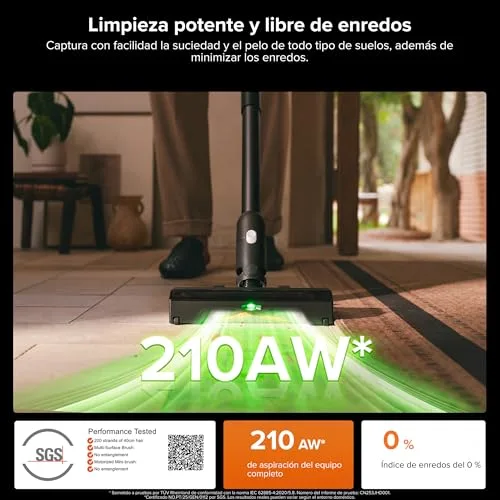 roborock ▫️ H60 Hub Ultra – Aspirador sem fio com base de esvaziamento automático 4