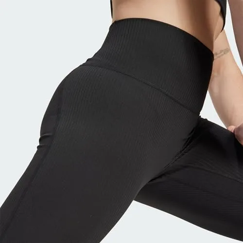 adidas ▫️ Leggings All Me Rib 7/8 - Calças (7/8) para mulher 3