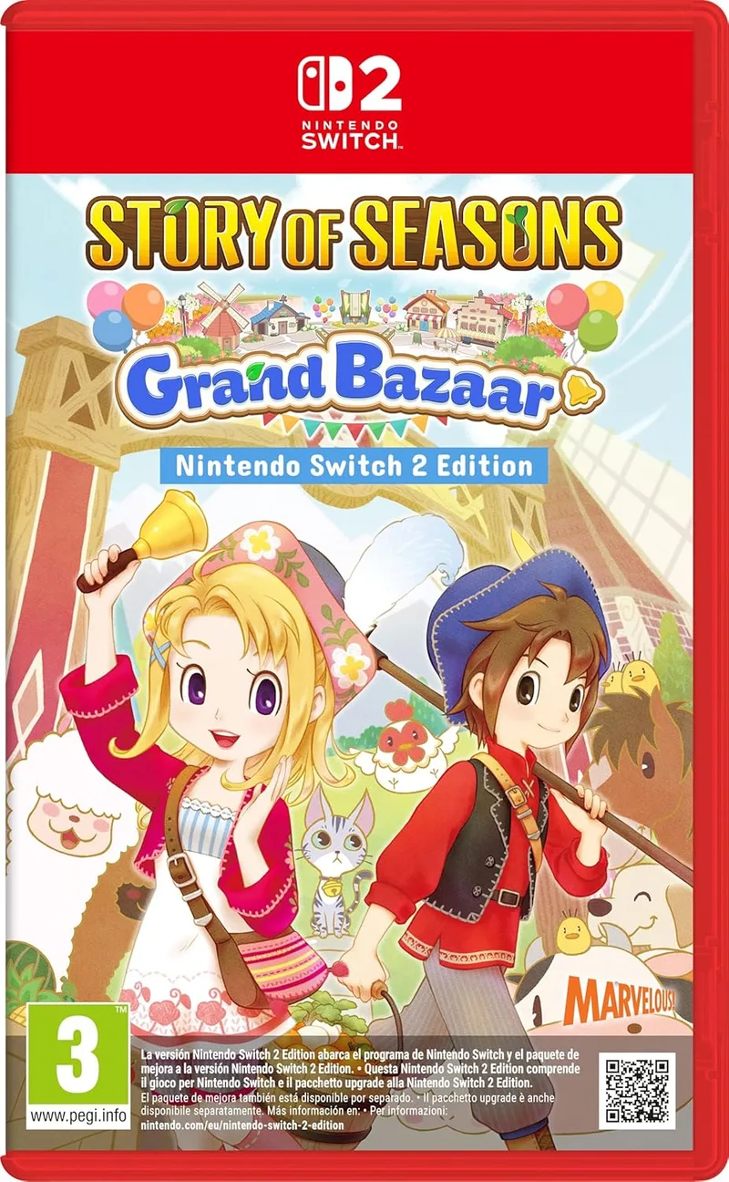 マーベラス ▫️ Story of Seasons: Grand Bazaar - Switch 2