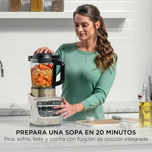 Ninja ▫️ Foodi: Liquidificador com jarro e sopa elétrica, 1000 W, HB150EUSTGD 2