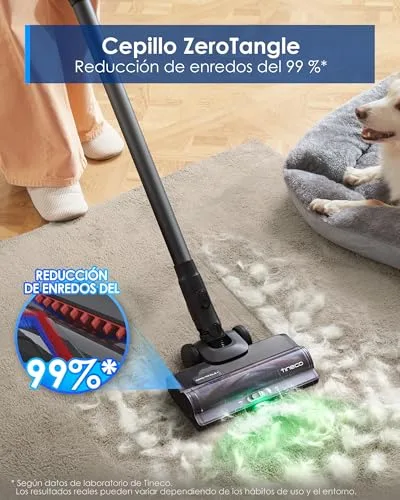 Tineco ▫️ PURE ONE S50 Aspirador sem fio, sucção potente, ZeroTangle 4