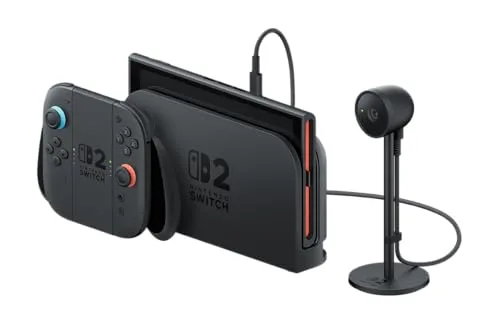 Nintendo ▫️ Câmara HD Switch 2 com microfone integrado e ligação USB-C 5