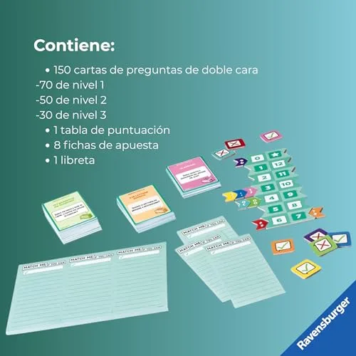 Ravensburger ▫️ Combina-me, se puderes | Jogos de mesa para maiores de 8 anos | De 3 a 8 jogadores | Presente para uma criança de 8 anos | Jogos de mesa para adultos | De 15 a 30 minutos | Ideias para presentes 4