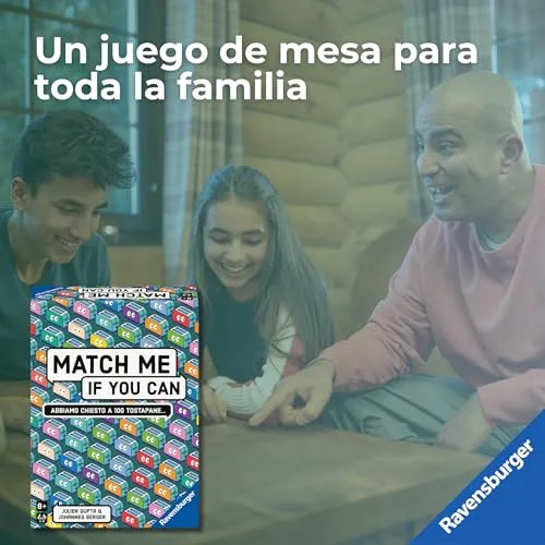 Ravensburger ▫️ Combina-me, se puderes | Jogos de mesa para maiores de 8 anos | De 3 a 8 jogadores | Presente para uma criança de 8 anos | Jogos de mesa para adultos | De 15 a 30 minutos | Ideias para presentes 6