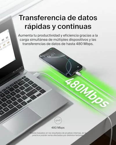 Belkin ▫️ Conjunto de 2 cabos trançados USB-A para USB-C de 1,5 m (15 W), carregamento rápido, cabos de alimentação flexíveis USB tipo C para iPhone 17 e 16, Galaxy S25, Pixel 10, iPad Pro e outros, Branco 6