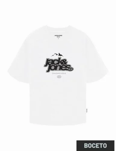 JACK & JONES ▫️ Jcoflare Front tee SS Crew Neck 5Pk MP (Conjunto de 5) para Homem 2