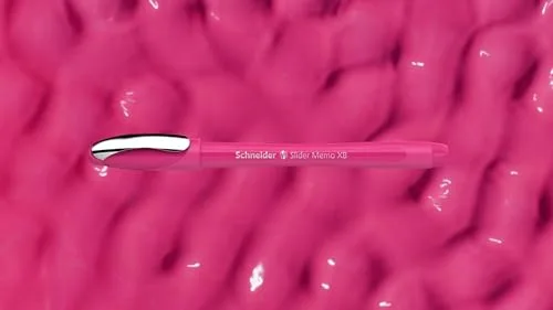 Schneider ▫️ 150265 Slider Memo XB e Slider Rave XB - Caneta esferográfica (embalagem cor-de-rosa, tinta azul), 4 + 1 unidade 5