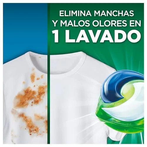 Ariel ▫️ Todo En 1 PODS, Detergente Líquido para Máquina de Lavar Roupa, 105 Cápsulas/Pastilhas, Original, 5 Ações para uma Limpeza Incrível. 2