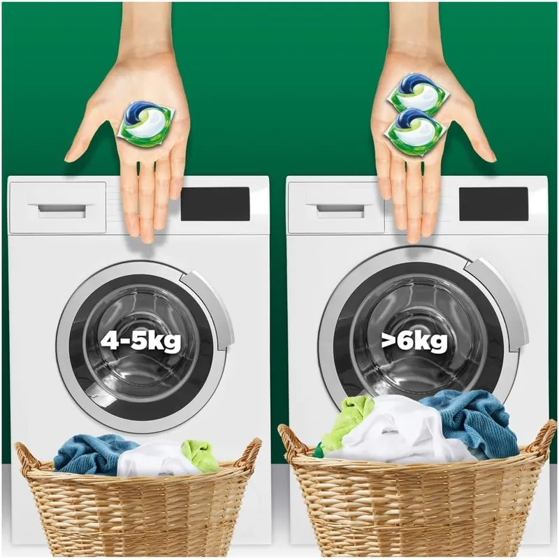 Ariel ▫️ Todo En 1 PODS, Detergente Líquido para Máquina de Lavar Roupa, 105 Cápsulas/Pastilhas, Original, 5 Ações para uma Limpeza Incrível. 7