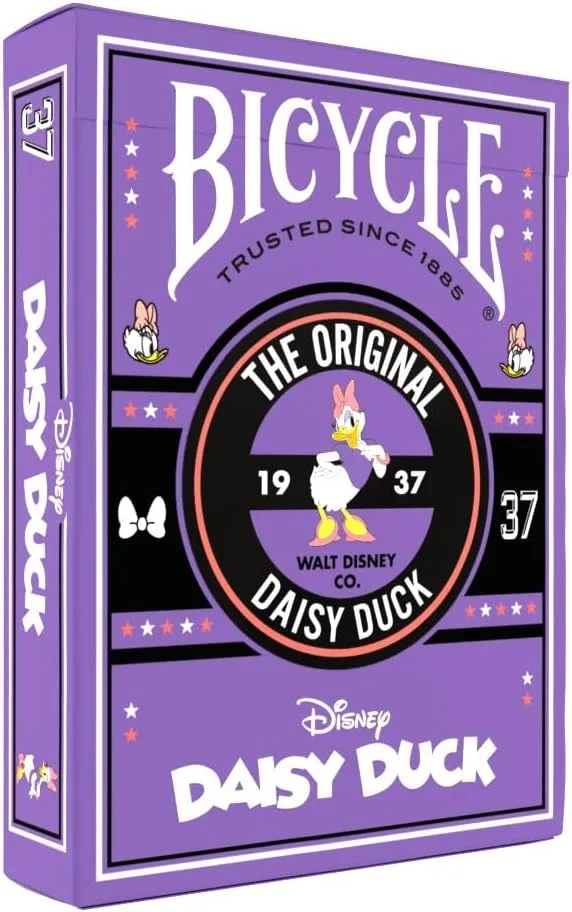 Bicycle ▫️ Disney Classic Daisy Duck - Jogo de cartas inspirado no pato