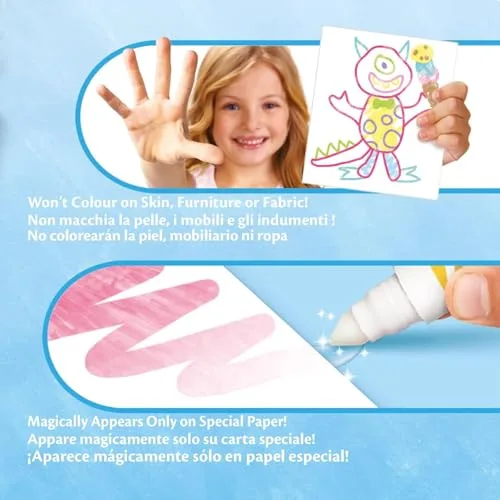 CRAYOLA ▫️ Color Wonder, Kit para colorir o Spidey com 18 páginas para colorir e 4 canetas que não mancham, atividade criativa para crianças de 3, 4 e 5 anos, 75-4611 7
