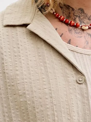 JACK & JONES ▫️ Jjetyson Resort Shirt SS Sn Jjetyson Resort - Camiseta SS Sn para homem 7