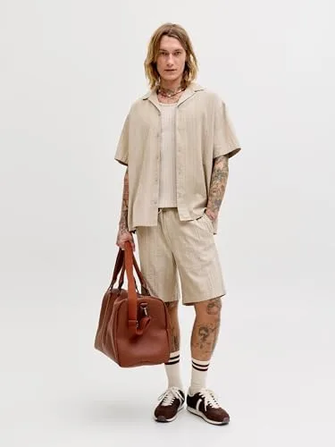 JACK & JONES ▫️ Jjetyson Resort Shirt SS Sn Jjetyson Resort - Camiseta SS Sn para homem 5