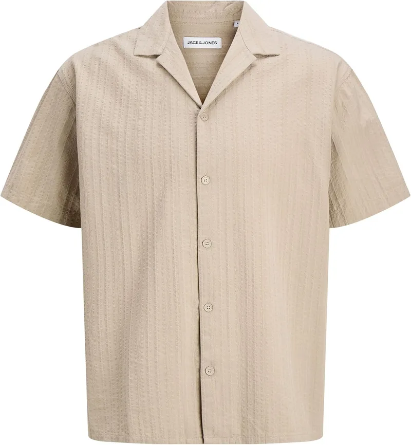 JACK & JONES ▫️ Jjetyson Resort Shirt SS Sn Jjetyson Resort - Camiseta SS Sn para homem