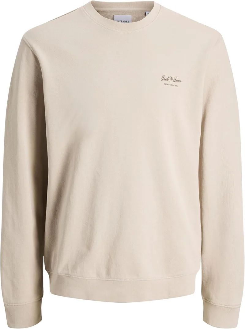 JACK & JONES ▫️ Camisola com gola redonda e padrão gráfico Jjearchive Camisola com gola redonda e padrão gráfico Jjearchive para homem