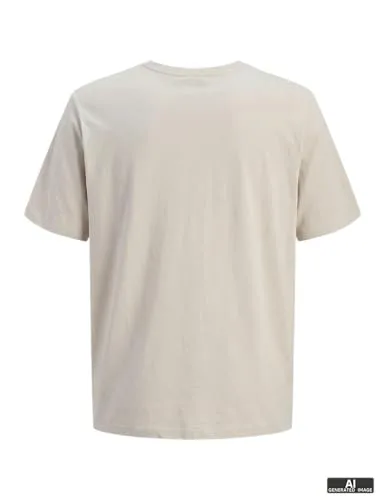 JACK & JONES ▫️ Camiseta Jjelogo de manga curta com gola redonda, 2 cores, Ss26 Sn Camiseta Jjelogo de manga curta com gola redonda, 2 cores, Ss26 Sn para homem 3