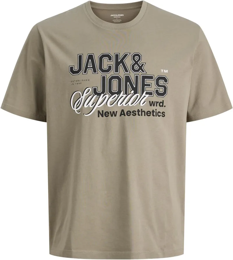 JACK & JONES ▫️ Jjelogo tee SS O-Neck 2 Col Ss26 Sn Pls Jjelogo tee SS O-Neck 2 Col Ss26 Sn Pls Homem