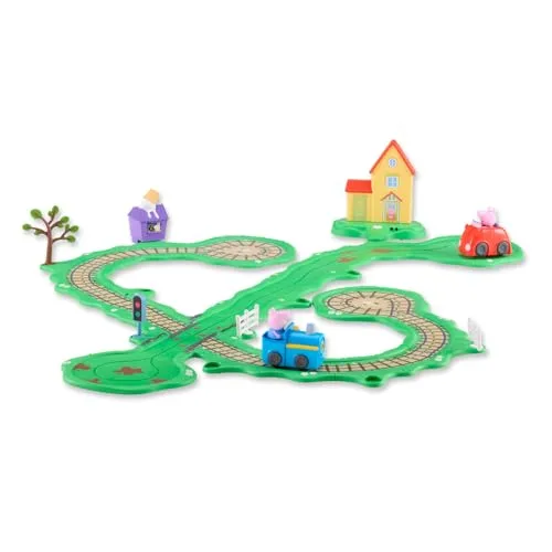 BANDAI ▫️ Circuito Peppa Pig: Comboio e Carro 4