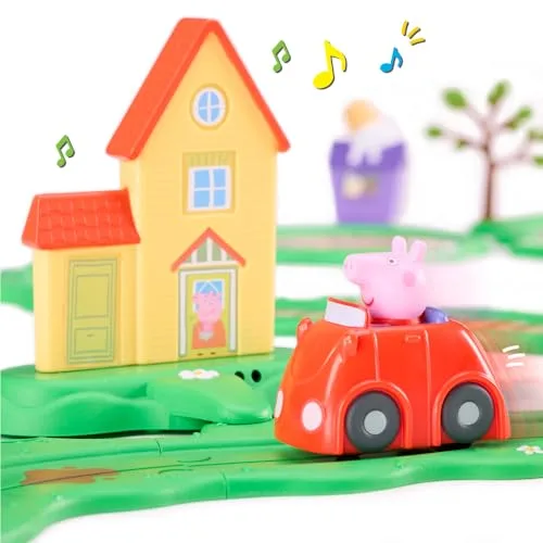 BANDAI ▫️ Circuito Peppa Pig: Comboio e Carro 5