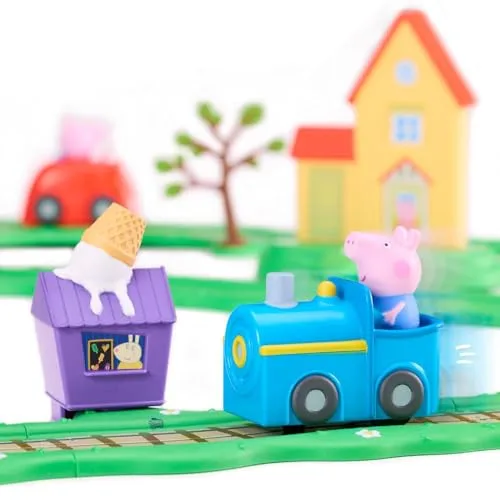 BANDAI ▫️ Circuito Peppa Pig: Comboio e Carro 6