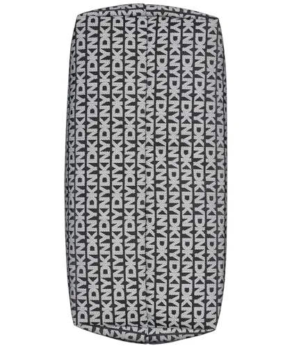 DKNY ▫️ Jenny Tote, 100% poliéster com acabamento em poliuretano, para mulher, logótipo preto e preto 4