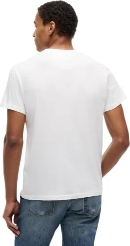 Tommy Jeans ▫️ TJM Slim 2pack ESS Flag tee Extdm0dm22143 T-shirts para homem (Conjunto de 2) 3