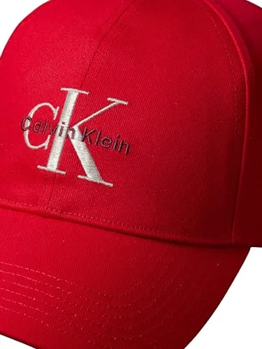 Calvin Klein ▫️ Boné de basebol Monologo Embroidery Lv04k5026g - Boné para mulher 3