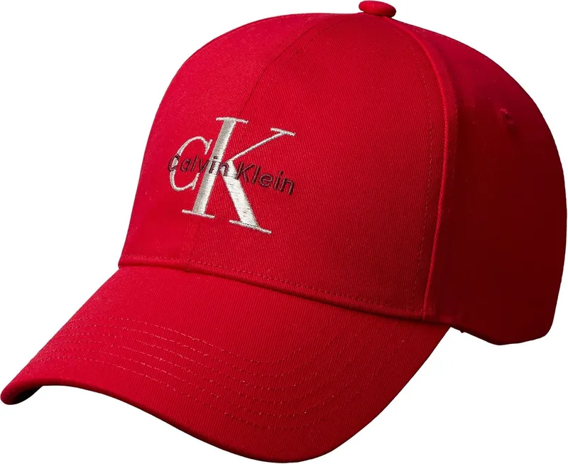Calvin Klein ▫️ Boné de basebol Monologo Embroidery Lv04k5026g - Boné para mulher