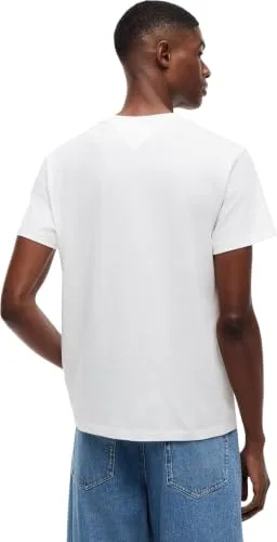 Tommy Jeans ▫️ TJM Slim 2pack ESS Flag tee Extdm0dm22143 T-shirts para homem (Conjunto de 2) 3