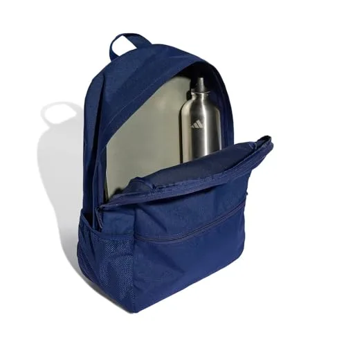 adidas ▫️ Mochila-estojos unissexo para adulto azul escuro/branco, tamanho único 4