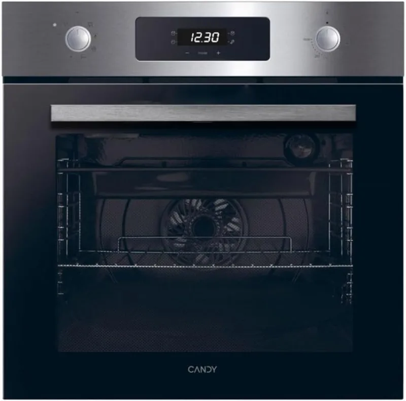 CANDY ▫️ New Moderna F CM955XRLCN Forno Multifunções, 70 L, 1 tabuleiro e 1 grelha, função de vapor, limpeza pirolítica e hidrolítica, convecção + ventilador, 9 funções