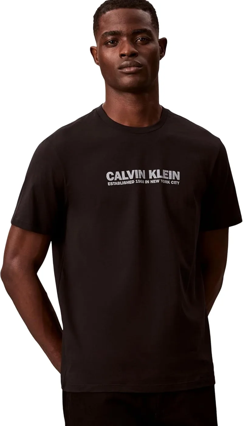 Calvin Klein ▫️ SS 30s Whsl SP GRAP Lv04re820g T-Shirts gráficas para homem