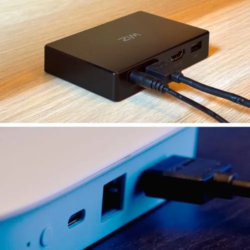 WiZ ▫️ HDMI Sync Box com retroiluminação para TV — Sincroniza a luz com os teus filmes, jogos e música — HDMI 2.0 — Compatível com 4K a 60 Hz — Faixa LED RGBIC para televisores de 55 a 65 polegadas 6