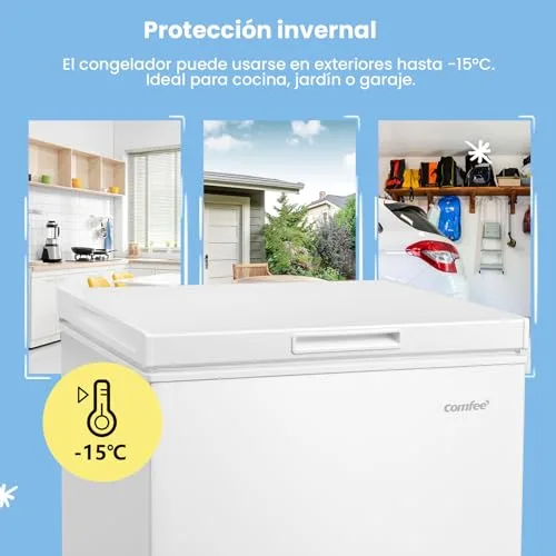 Comfee ▫️ ' 99L – Congelador horizontal independente, convertível em frigorífico 5
