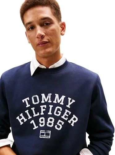 Tommy Hilfiger ▫️ Hilfiger Arch Sweatshirt Mw0mw41426 Camisola sem botões para homem 3