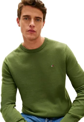 Tommy Hilfiger ▫️ Camisola para homem Essential Cotton com gola redonda 4