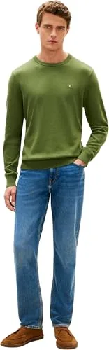 Tommy Hilfiger ▫️ Camisola para homem Essential Cotton com gola redonda 5