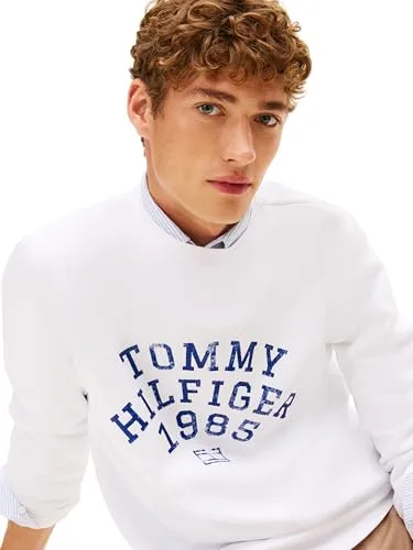 Tommy Hilfiger ▫️ Hilfiger Arch Sweatshirt Mw0mw41426 Camisola sem botões para homem 4