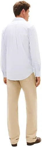 Tommy Hilfiger ▫️ Camisa Core Flex Pop Classic STP Mw0mw41403 de manga comprida para homem (pacote de 1) 3