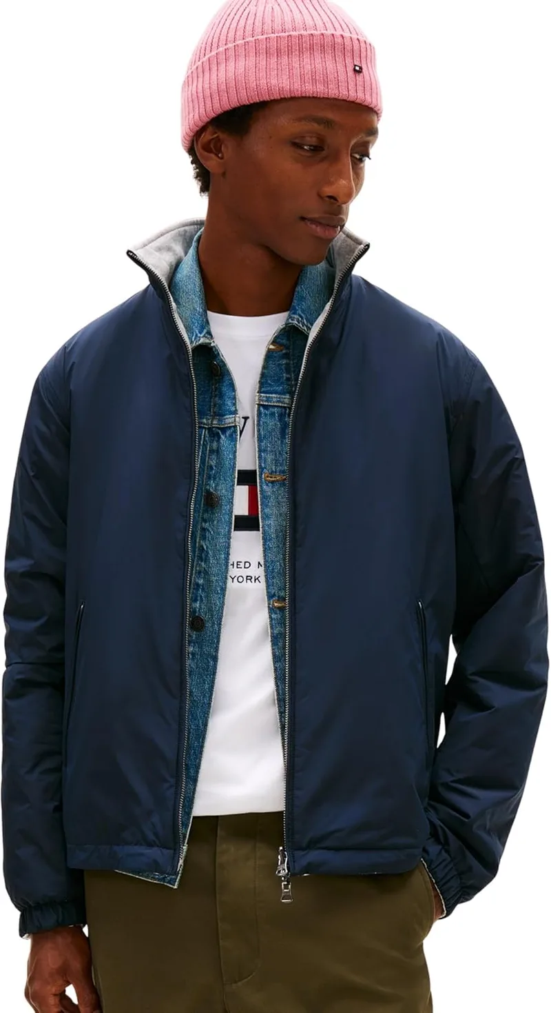 Tommy Hilfiger ▫️ Lw Reversible Jacket Mw0mw41862 Outros casacos para homem