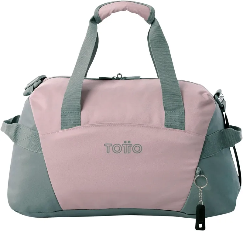 TOTTO ▫️ Saco de desporto, modelo Active Pro S, 45 x 25 x 20 x 20 cm, capacidade 22 L, pega de mão, alça de ombro ajustável, presilhas para cadeado no fecho principal, cor Keepsake Lilac