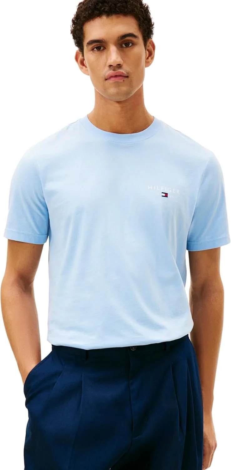 Tommy Hilfiger ▫️ Brand Love Small Hilfiger tee Mw0mw41456 T-Shirt para homem