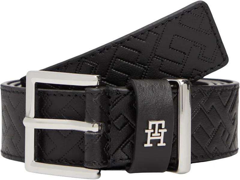 Tommy Hilfiger ▫️ Th Square 3.0 Mono Sv Aw0aw18110 Cinto ajustável para mulher